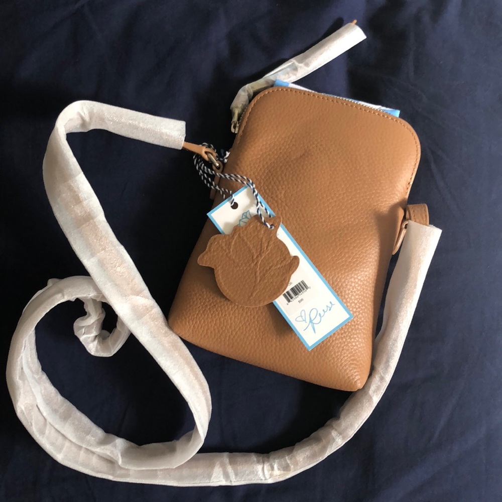Draper James Leather Phone Crossbody